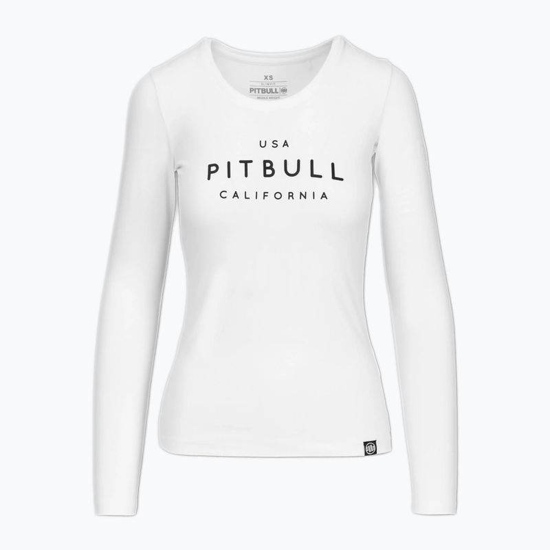 Dámske tričko Longsleeve Pitbull Usa Cal Slim Fit white 6