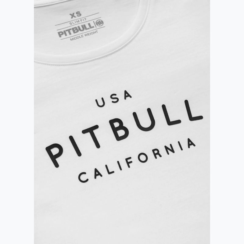 Dámske tričko Longsleeve Pitbull Usa Cal Slim Fit white 8