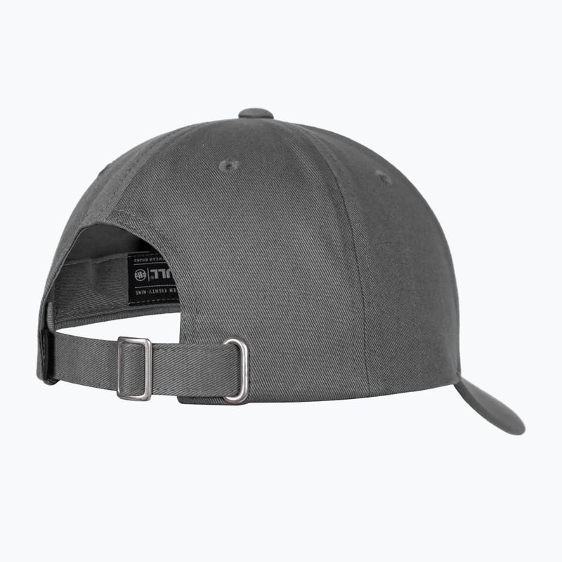 Pitbull Snapback ,,USA CAL" Classic Low Profile grafitová baseballová čiapka 2