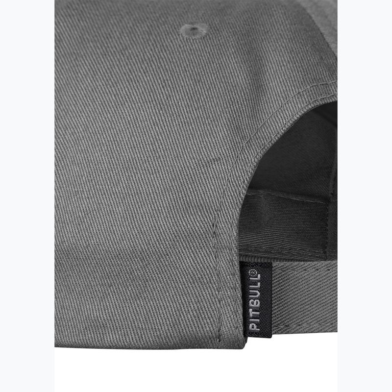 Pitbull Snapback ,,USA CAL" Classic Low Profile grafitová baseballová čiapka 5