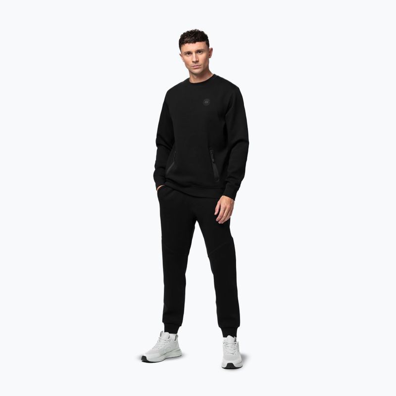 Pánska mikina Pitbull Dogwood Crewneck Sweatshirt black 2