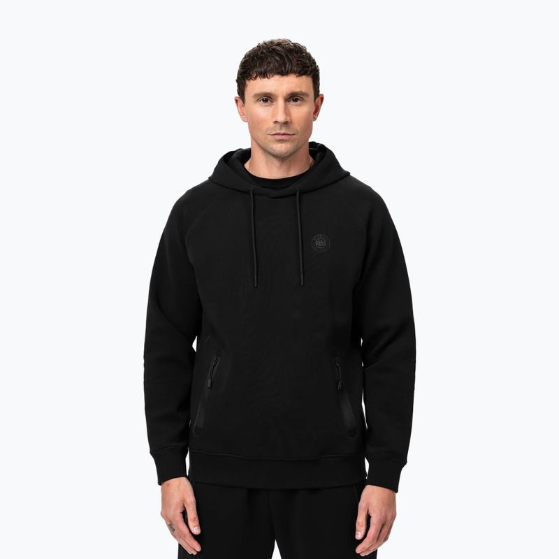 Pánska mikina Pitbull Dogwood Hooded Sweatshirt black