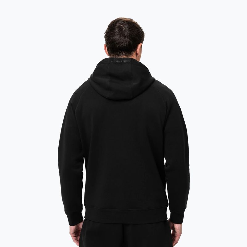 Pánska mikina Pitbull Dogwood Hooded Sweatshirt black 3