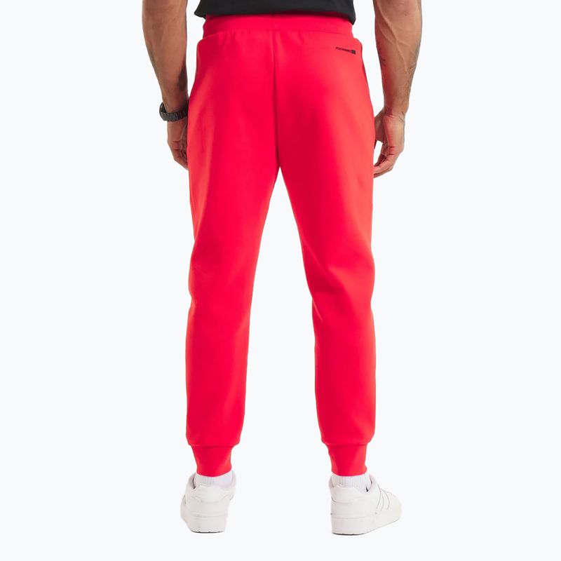 Pánske nohavice Pitbull Dogwood Track Pants fluo/red 2