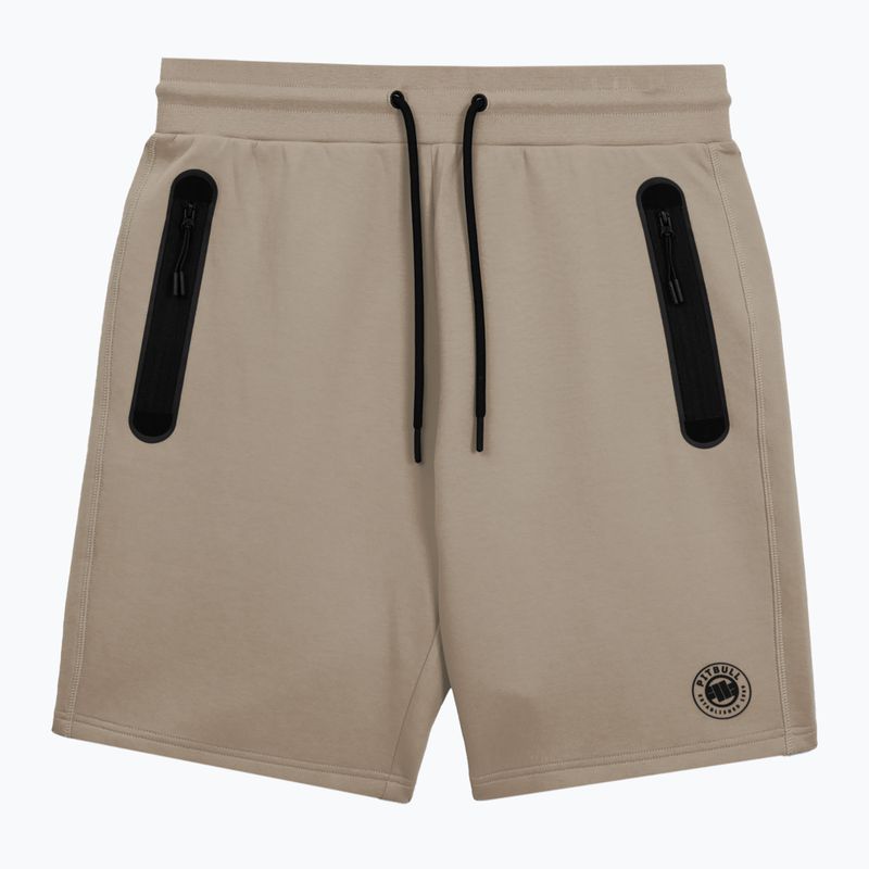 Pánske šortky Pitbull Dogwood Sport dark sand