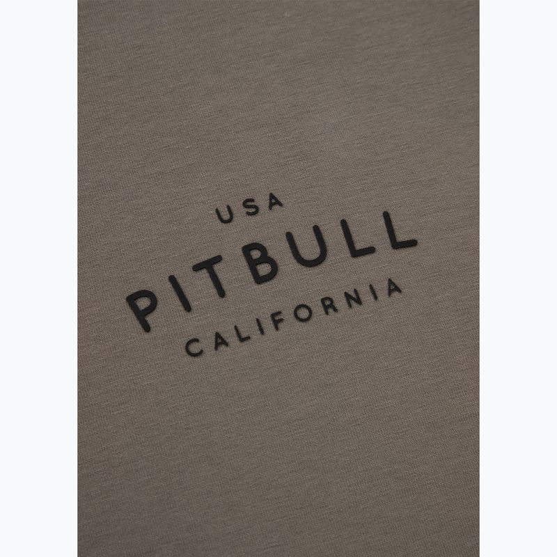 Pánska mikina Pitbull Sampson Crewneck Sweatshirt taupe 8