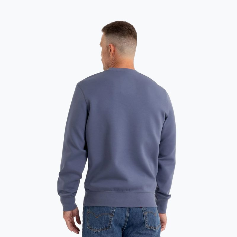 Pánska mikina Pitbull Sampson Crewneck Sweatshirt navy jeans 3
