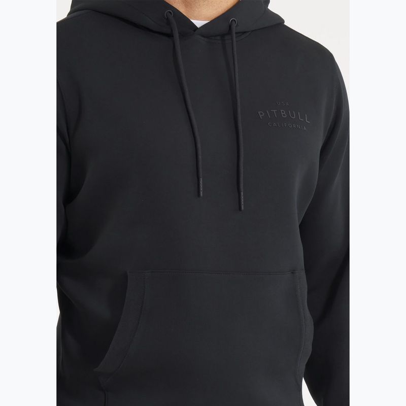 Pánska mikina Pitbull Sampson Hooded Sweatshirt black 5