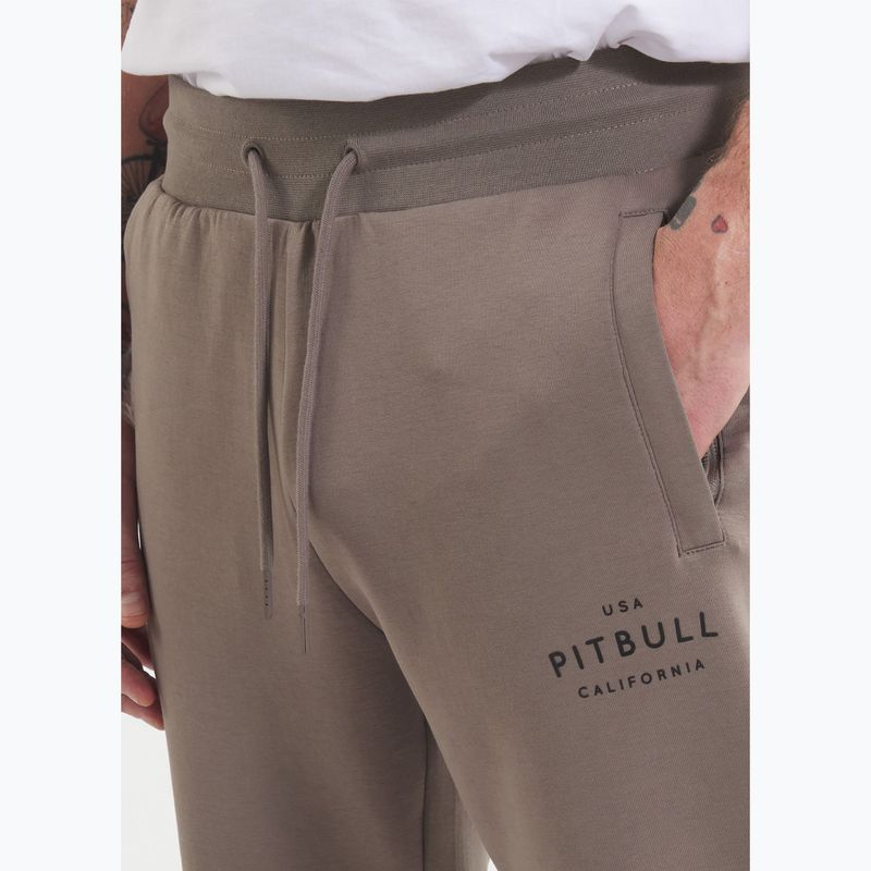 Pánske tepláky Pitbull Sampson taupe 4