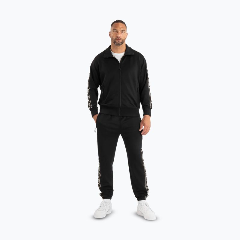 Pánska mikina Pitbull Track Jacket Powers black 2