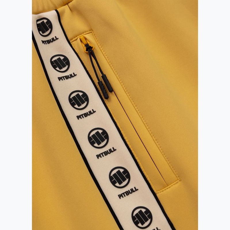 Pánske tepláky Pitbull Track Powers pale yellow 8