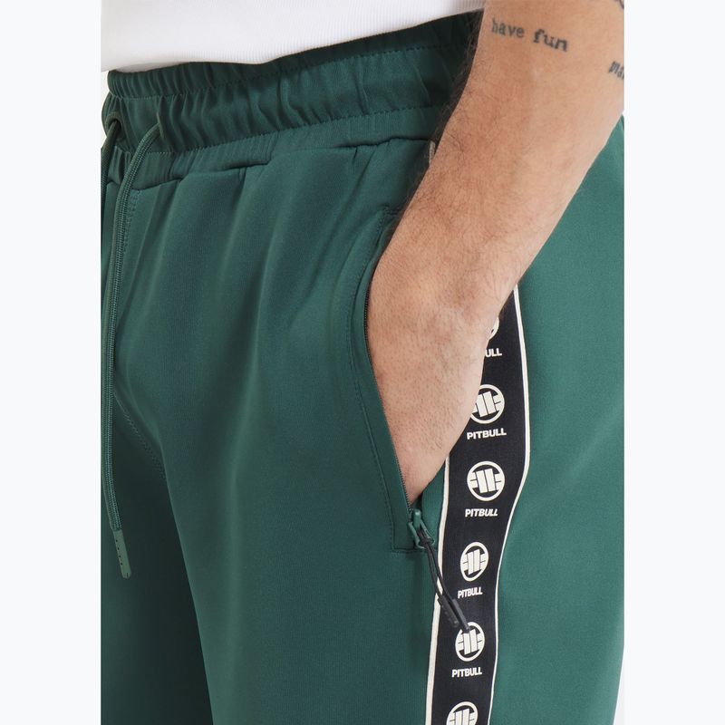 Pánske šortky Pitbull Track Shorts Powers bottle green 2