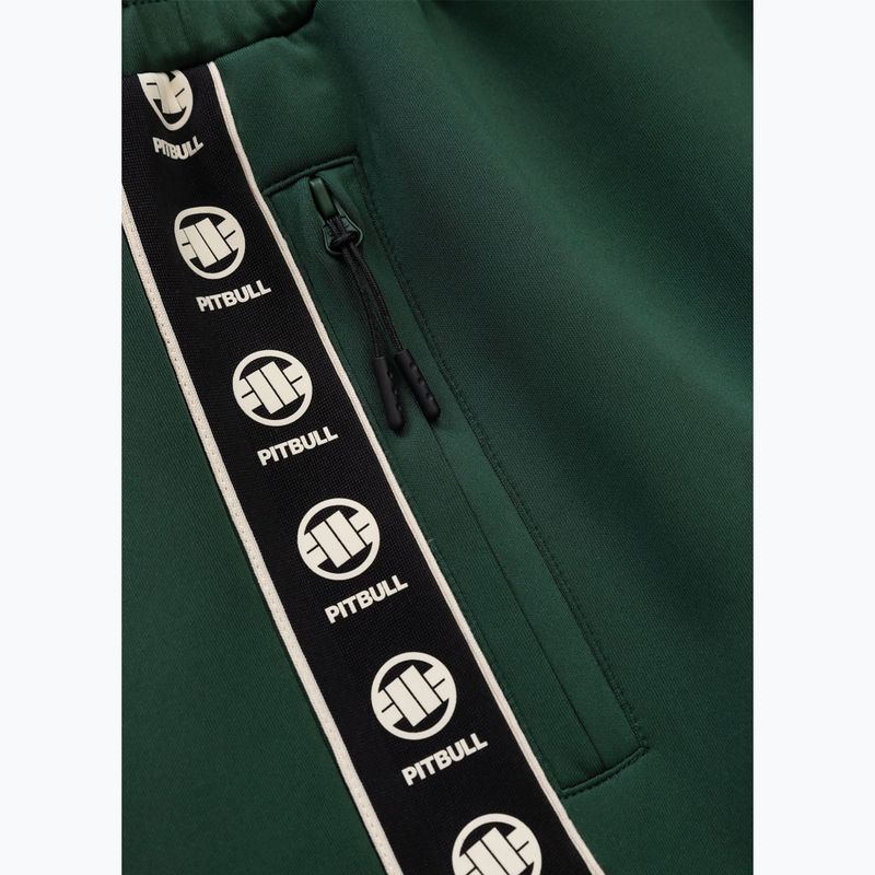 Pánske šortky Pitbull Track Shorts Powers bottle green 4