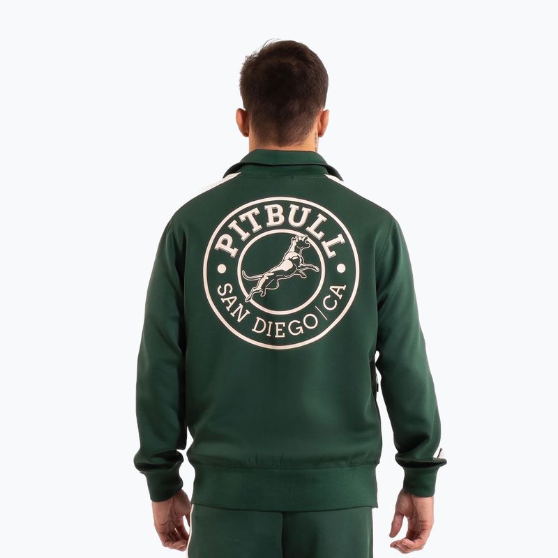 Pánska športová bunda Pitbull San Diego bottle green 3