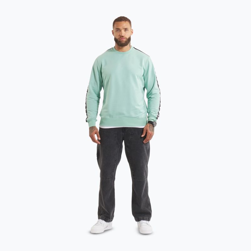 Pánska mikina Pitbull Tape Nugget Crewneck Sweatshirt light mint 2