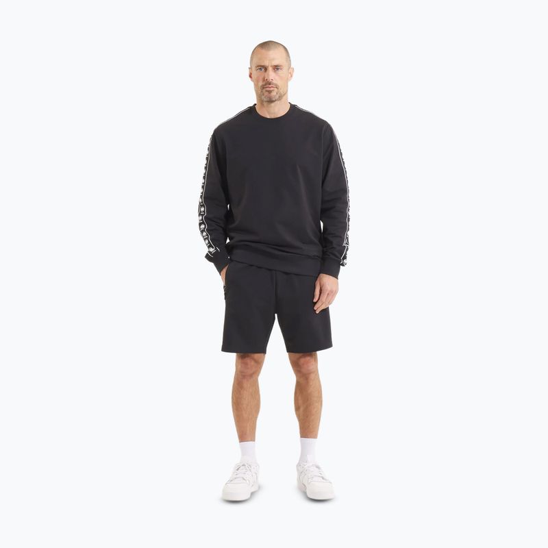 Pánska mikina Pitbull Tape Nugget Crewneck Sweatshirt black 2