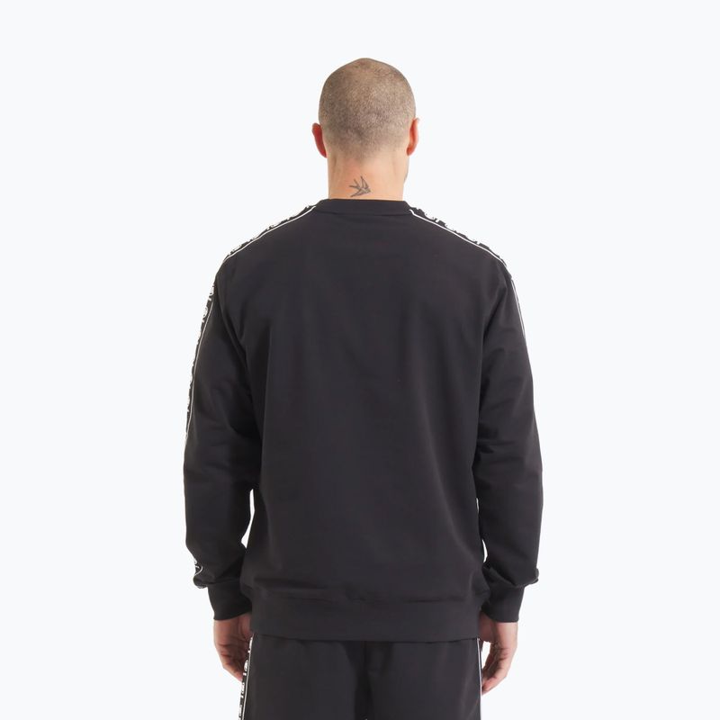 Pánska mikina Pitbull Tape Nugget Crewneck Sweatshirt black 3