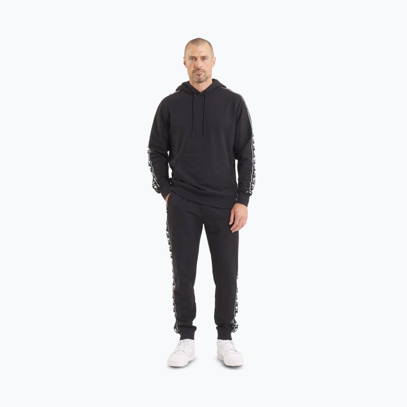 Pánska mikina Pitbull Tape Nugget Hooded Sweatshirt black 2