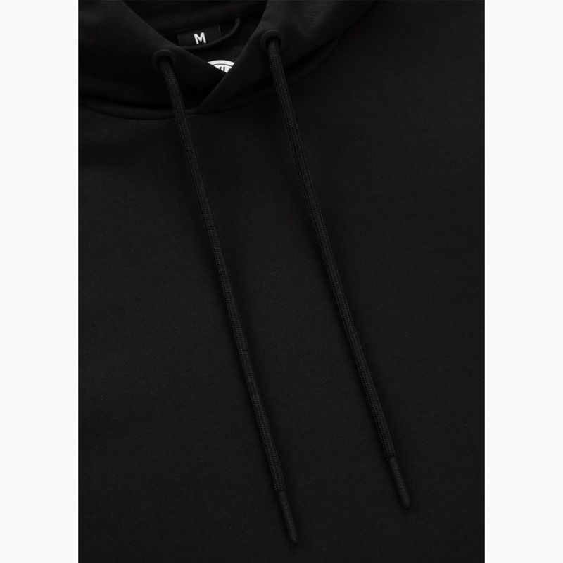 Pánska mikina Pitbull Tape Nugget Hooded Sweatshirt black 9