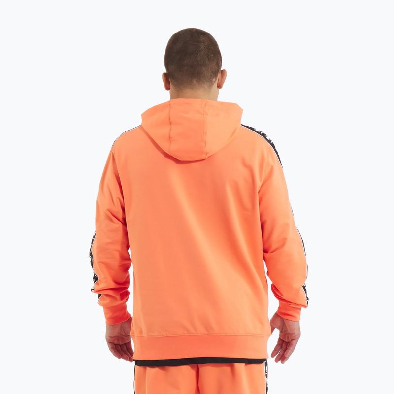 Pánska mikina Pitbull Tape Nugget Hooded Sweatshirt bright salmon 3