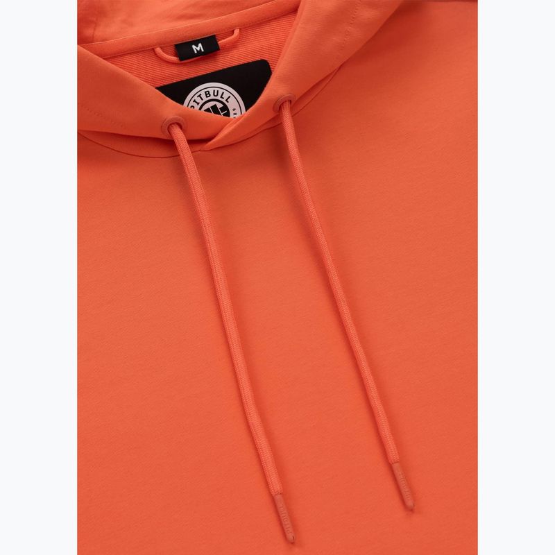 Pánska mikina Pitbull Tape Nugget Hooded Sweatshirt bright salmon 7