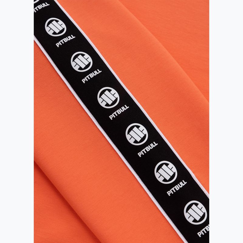 Pánska mikina Pitbull Tape Nugget Hooded Sweatshirt bright salmon 9