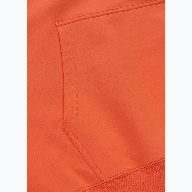 Pánska mikina Pitbull Tape Nugget Hooded Sweatshirt bright salmon 11