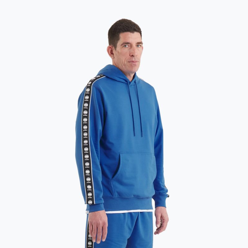 Pánska mikina Pitbull Tape Nugget Hooded Sweatshirt electric blue