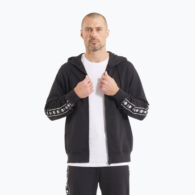 Pánska mikina Pitbull Tape Nugget Hooded Zip Sweatshirt black 5