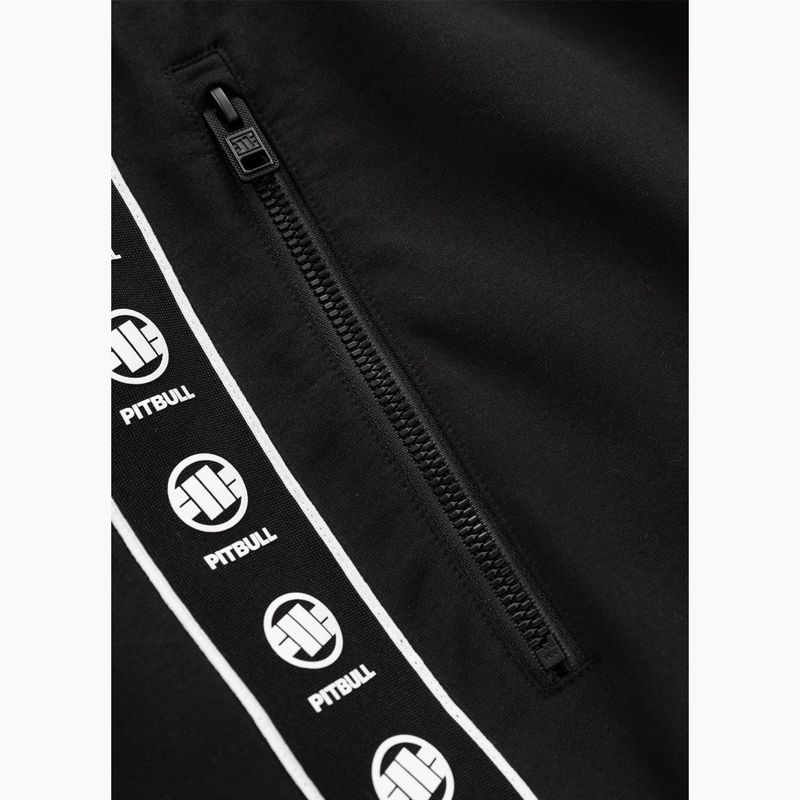 Pánske tepláky Pitbull Tape Nugget Jogging black 4