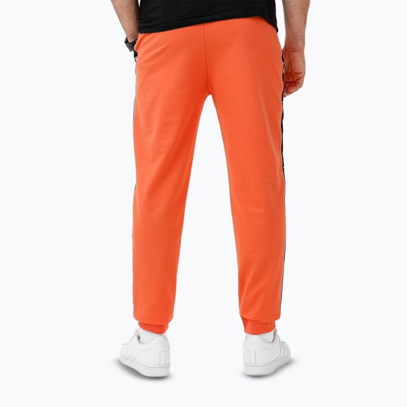 Pánske tepláky Pitbull Tape Nugget Jogging bright salmon 2