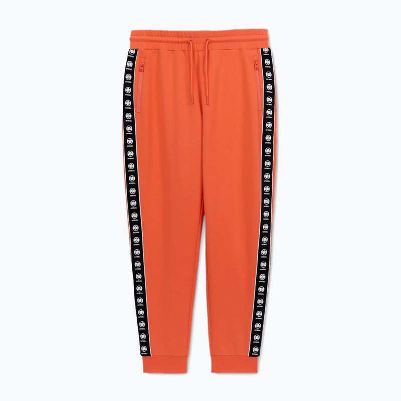 Pánske tepláky Pitbull Tape Nugget Jogging bright salmon 4