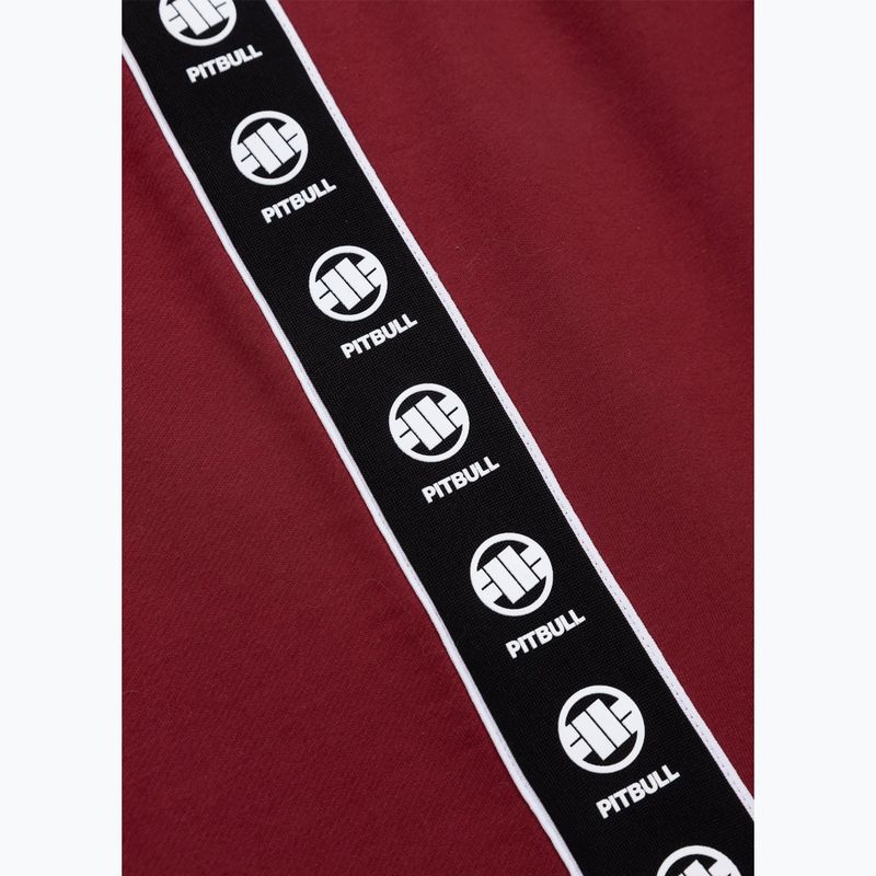 Pánske tepláky Pitbull Tape Nugget Jogging burgundy 9