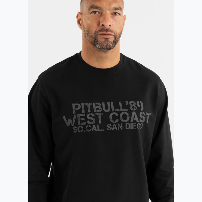 Pánska mikina Pitbull Driving Crewneck Sweatshirt black 4