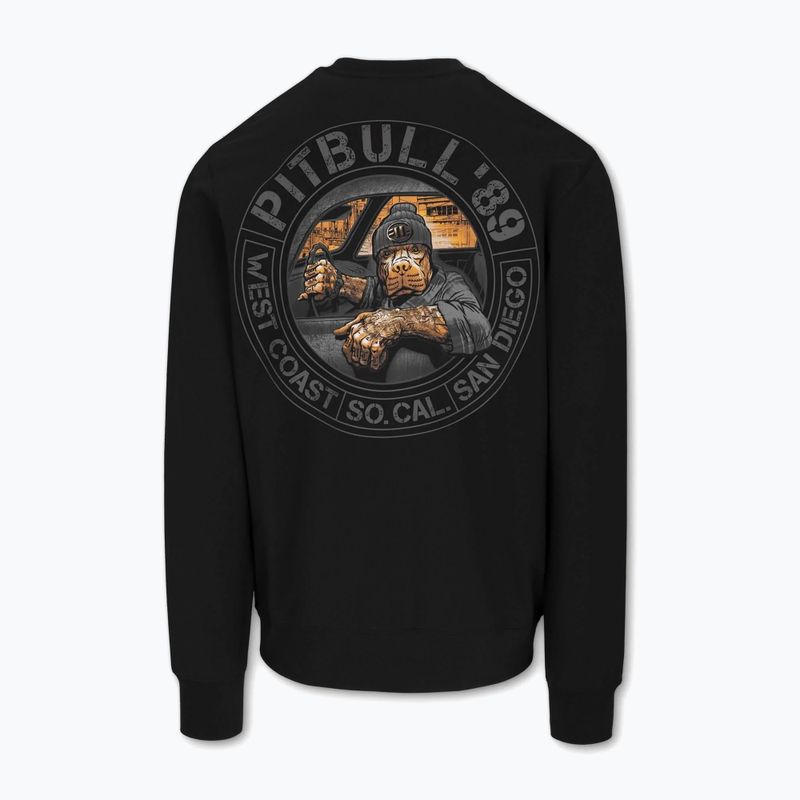 Pánska mikina Pitbull Driving Crewneck Sweatshirt black 6