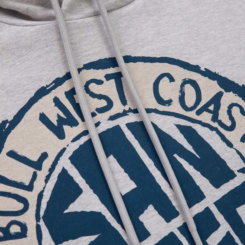 Mikina Pitbull San Diego Sun Hooded Sweatshirt grey/melange 3