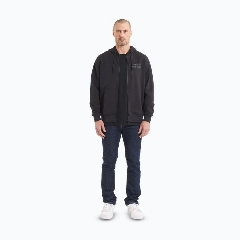 Pánska mikina s kapucňou Pitbull Driving Zip Sweatshirt black 2