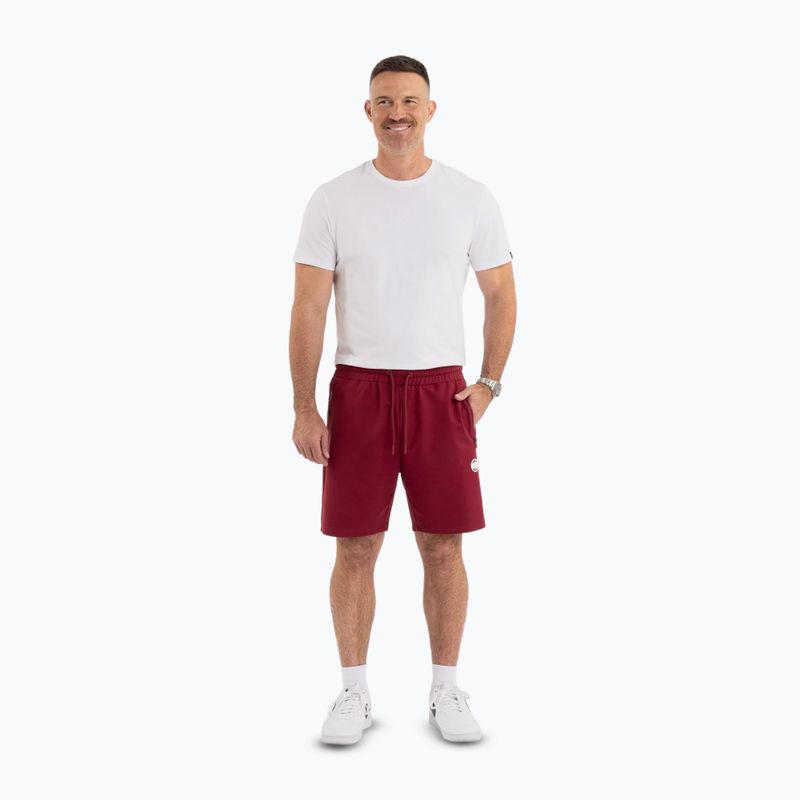 Pánske šortky Pitbull Nugget burgundy 2