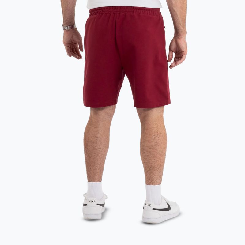 Pánske šortky Pitbull Nugget burgundy 3