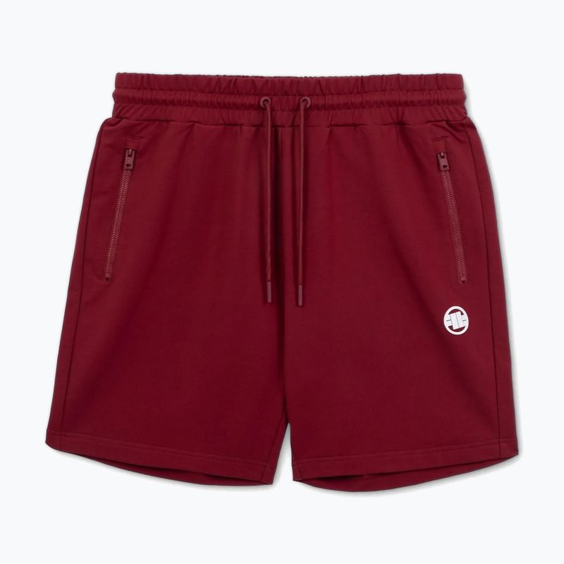 Pánske šortky Pitbull Nugget burgundy