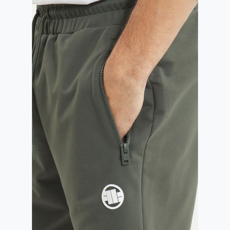 Pánske šortky Pitbull Nugget old green 4