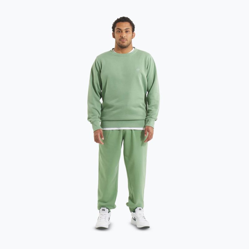 Pánska mikina Pitbull Lancaster 2 Crewneck Sweatshirt washed green 2