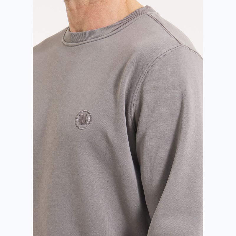 Pánska mikina Pitbull Lancaster 2 Crewneck Sweatshirt washed grey 4