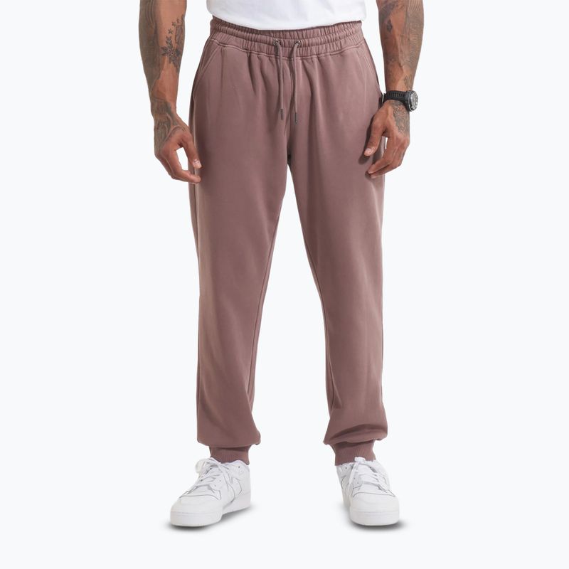 Pánske tepláky Pitbull Lancaster 2 washed burgundy