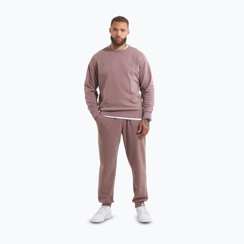 Pánske tepláky Pitbull Lancaster 2 washed burgundy 2