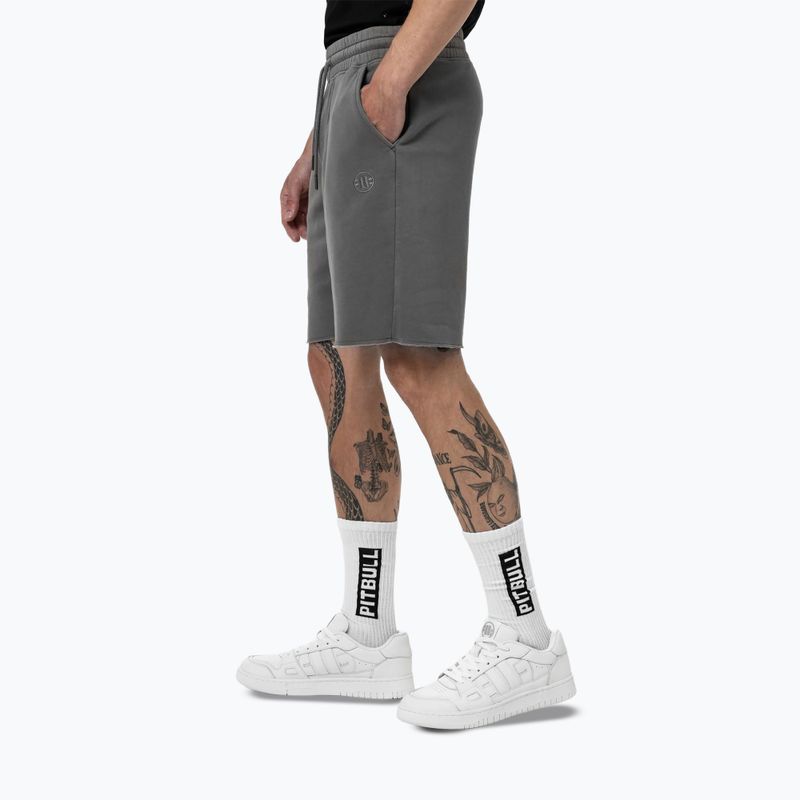 Pánske šortky Pitbull Lancaster 2 wyshed grey 4
