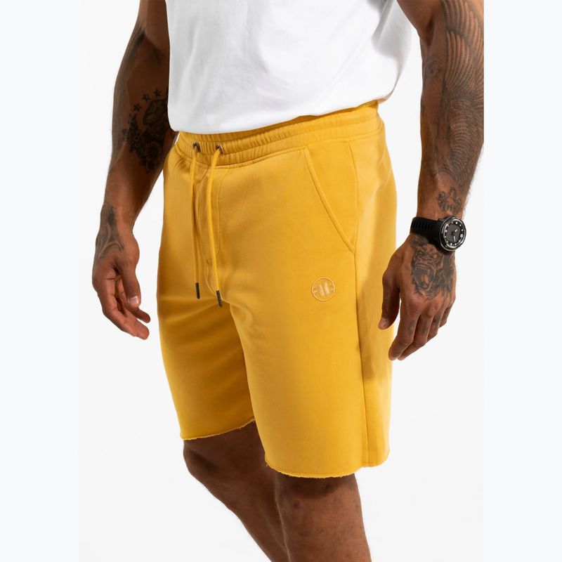 Pánske šortky Pitbull Lancaster 2 washed yellow 5