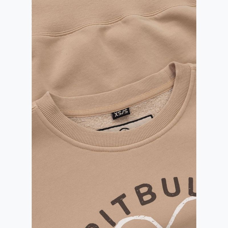 Dámska mikina Pitbull Manzanita Heart Crewneck Sweatshirt sand 6