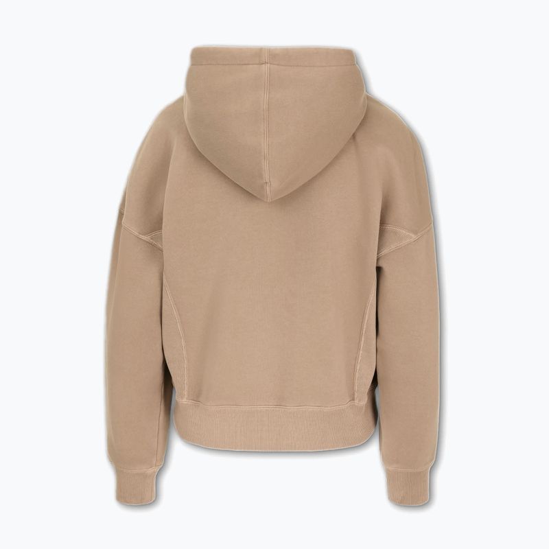 Dámska mikina Pitbull Manzanita Heart Hooded Zip Sweatshirt sand 4