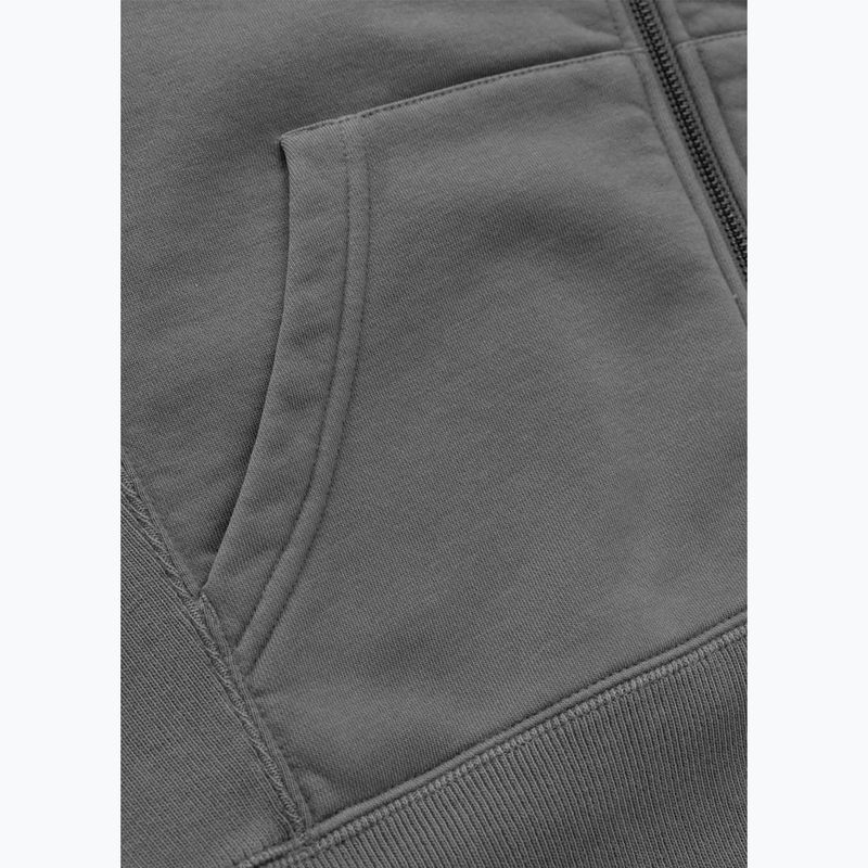 Dámska mikina Pitbull Manzanita Heart Hooded Zip Sweatshirt washed grey 10